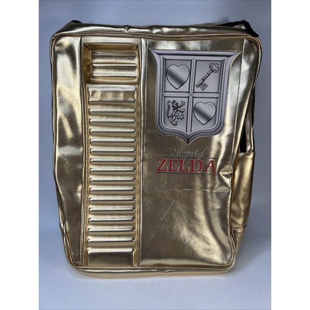 Nintendo The Legend of Zelda Gold Cartridge Backpack New